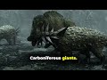 the terrifying world of giant insects carboniferous period @storyofworld8392