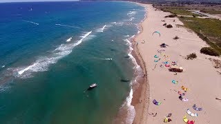 Kitesurf estartit costa brava DRONE