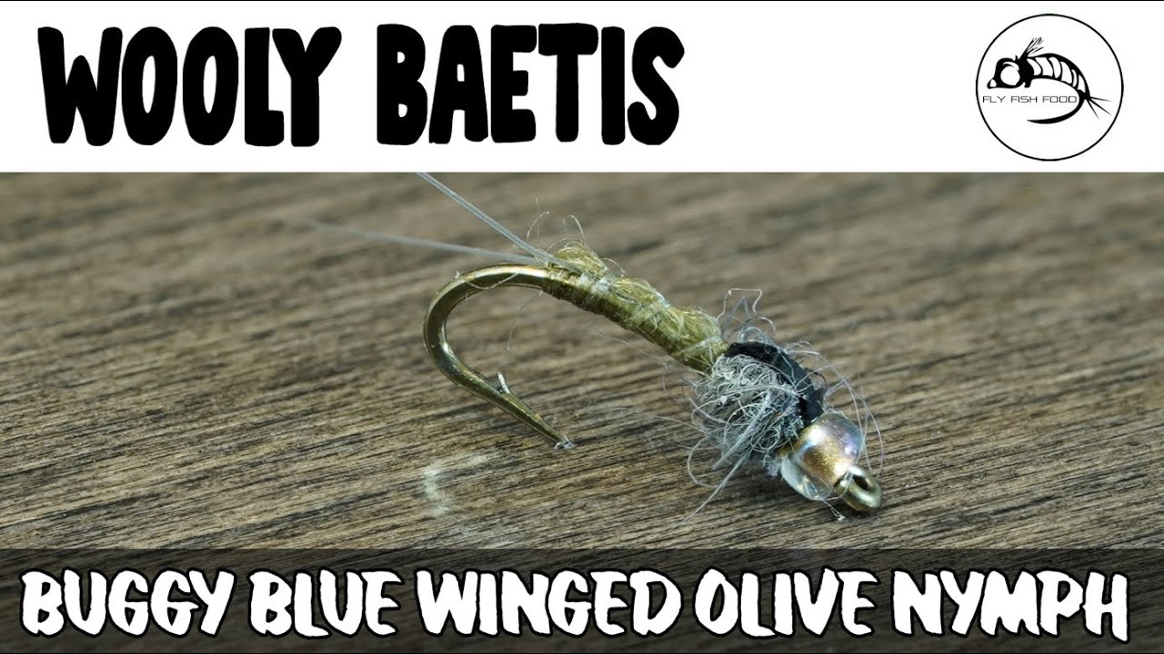 Fly Tying Tutorial: Wooly Baetis - Blue Winged Olive NYMPH - YouTube