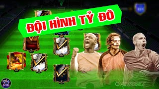 UPDATE ĐỘI HÌNH TỶ ĐÔ - ĐỘI HÌNH QUÁ CHẤT LƯỢNG | FC MOBILE