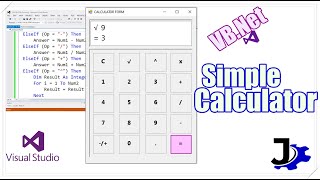 VB.NET Simple Calculator Application