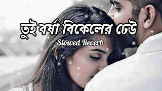 তুই বর্ষা বিকেলের ঢেউ | Tui Borsha Bikeler Dhue | Bangla Trending song #lofi