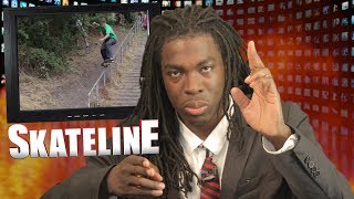 SKATELINE - Jamie Foy, Best Trick 40 Stair Rail, Cody Lockwood, Ducky, Tanner VanVark