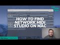 How to Find MIDI Network Settings on Mac