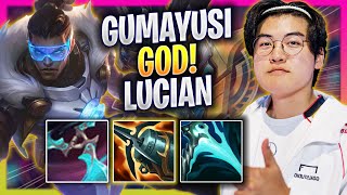 GUMAYUSI IS A GOD WITH LUCIAN! - T1 Gumayusi Plays Lucian ADC vs Ezreal! | Season 2025