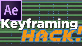 After Effects Tip: Expanding & Shrinking Keyframes