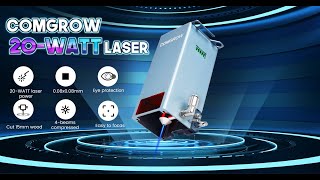 Comgrow 20-Watt Laser Module For COMGOZ1 XT D1/D1 Pro, Ortur Laser master 2/2 Pro /3