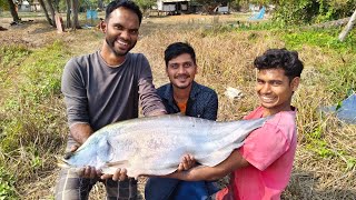 দাদুর ঘেরের চিতল মাছ ধরে সুমনদার হাতের রান্না জমিয়ে খেলাম@SUNDARBANVLOG