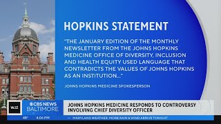 Johns Hopkins Medicine responds to controversy involving chief diversity officer