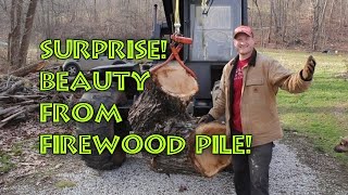 SURPRISE! Amazing beauty from the firewood pile! - Wood-Mizer