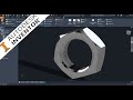 Autodesk inventor TutoriAL NUT/MUR