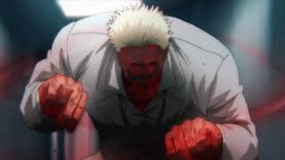 Ohma awake and fight the Worm -Kengan Ashura Season 2 Ep 12 ケンガンアシュラ 2期