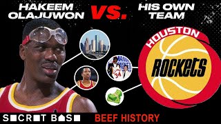 Hakeem Olajuwon and the Rockets beefed so hard he almost left Houston before they ever got a ring