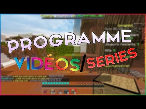 Programme des vidéos # 1 - Fin 2017 Programme des vidéos # 1 - Fin 2017