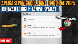 APLIKASI PENGHASIL DANA TERCEPAT 2025 - CARA MENGHASILKAN UANG DARI INTERNET - GAME PENGHASIL UANG