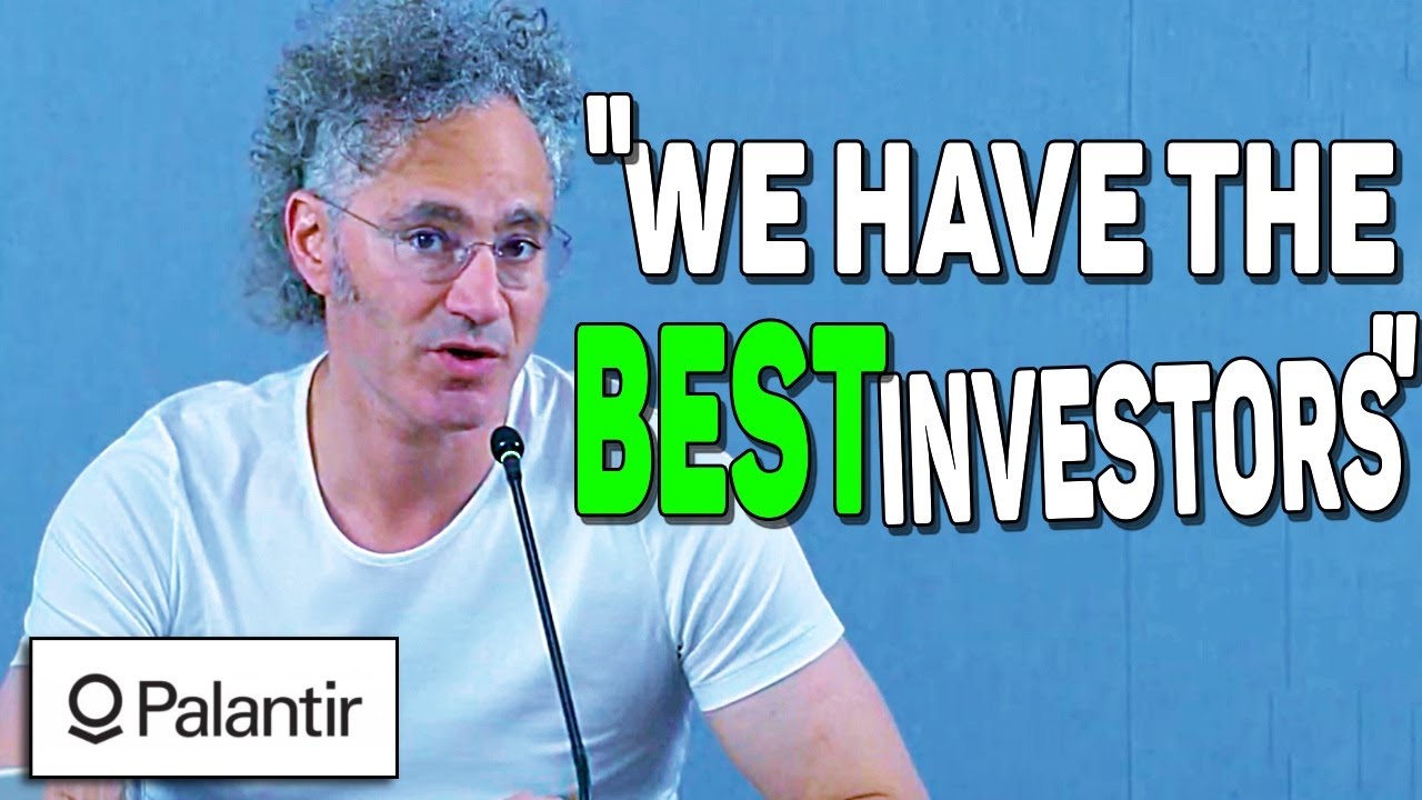 Alex Karp's Unfiltered Message To Palantir Retail Shareholders | 20x ...