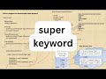 Super Keyword in Java Full Tutorial