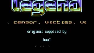Legend Intro - Commodore 64 - C64 - Mercs - Cracktro