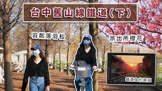 Taichung Old Mountain Line Railway (Part 2)Cycling to enjoy cherry blossom viewing