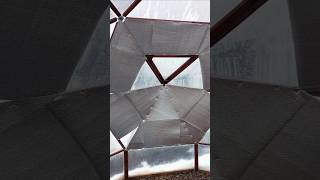 🪩 Insulating the Geodesic Dome: Winter Update (zone 8)