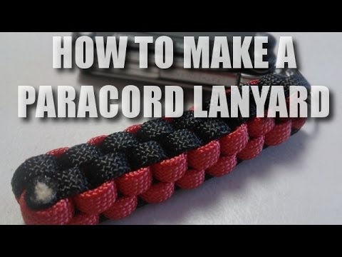 How to Make a Paracord Lanyard with the Square Weave How to Make a Paracord Lanyard with the Square Weave