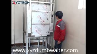 XYZTECH dumbwaiter installed in Bangladesh