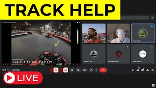 Track Help #49 | LIVE Session (Racehall Karting Denmark)