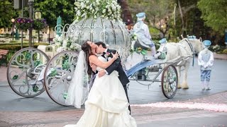 Sydni & Johnny's Disneyland Morning Castle Wedding HD