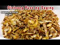 GINISANG PUSO NG SAGING BUDGET ULAM! / BANANA BUD / BANANA BLOSSOM RECIPE