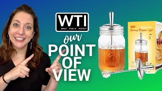 Our Point of View on AIEVE Mason Jar Honey Dippers | Our Point Of View