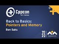 Back to Basics: Pointers and Memory - Ben Saks - CppCon 2020