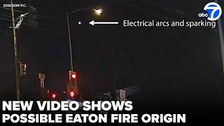 New video raises questions whether SoCal Edison power lines sparked Eaton Fire