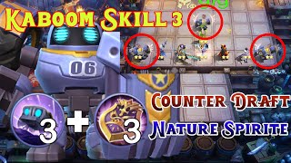 របៀបលេង Commander Kaboom Skill ទី 3 / Kaboom Skill 3 Counter Daft Nature Spirit