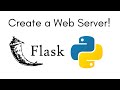 Python - How to Create a Simple Flask Web Server | Flask Webserver in Python