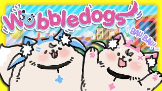 【WOBBLEDOGS】raise and customize our own pet dogs down to their gut biome 🐾【FUWAMOCO】