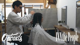 【Japanese Barber】【メンズ ロングヘア】新米パパのウブなロン毛スタイル - INN THE PEOPLE - #名古屋 #愛知 #バーバー  #ヘアカット #INNTHEPEOPLE