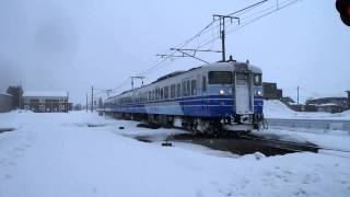 信越本線　115系N24編成出場試運転　北新井駅付近にて