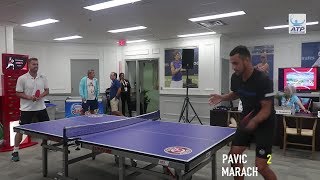 Doubles Stars Marach, Pavic Square Off In Table Tennis Duel