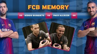 BARÇA MEMORY: Sergio Busquets vs Paco Alcácer