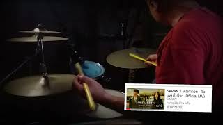 ลืมแทบไม่ไหว  Saran \u0026 Maimhon  drum cover by Nuiijazzpookoa .