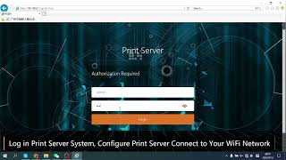 How to WiFi Access Print Server Instead of Using Ethernet Cable