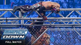 FULL MATCH - Rey Mysterio vs. Batista - Steel Cage Match: SmackDown, Jan. 15, 2010
