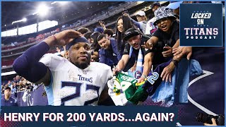 Can Tennessee Titans Derrick Henry Continue Success v Houston, Texans Improved Play & Predictions