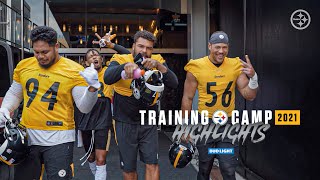 2021 Pittsburgh Steelers Training Camp Highlights