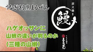 【うなぎに飢えている】山椒が三種あったら全部試したくなるよね【うなぎ割烹まるぜん】