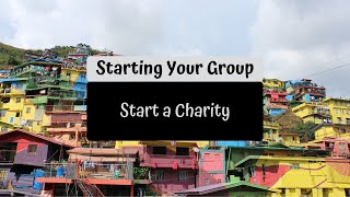 3/5: Start a charity | Starting Your Group | Workbook series