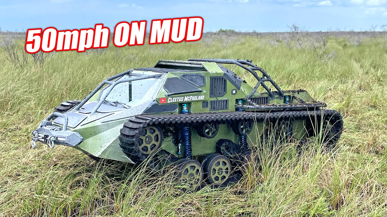 Took Our Luxury RIPSAW Tank To the Florida Everglades!!! (BOTTOMLESS MUD)