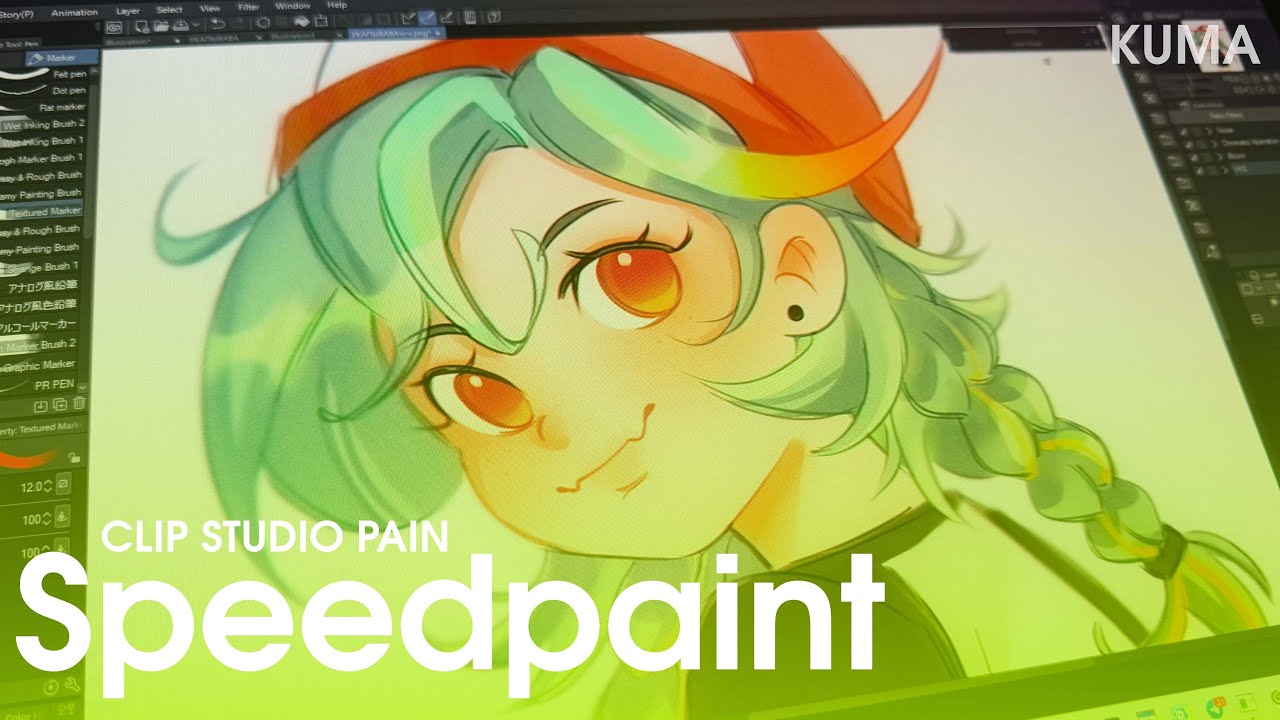 Speedpaint Clip Studio Pain Youtube
