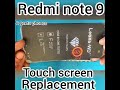 Redmi note 9 touch screen combo replacement#geetu phones 📱✅