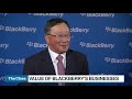 blackberry s chen we need to do a better job pursuing new business lines